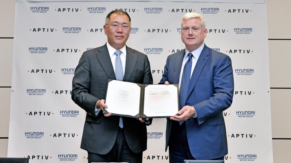 Cluster Industrial - Hyundai y Aptiv formalizan joint venture para automóviles autónomos