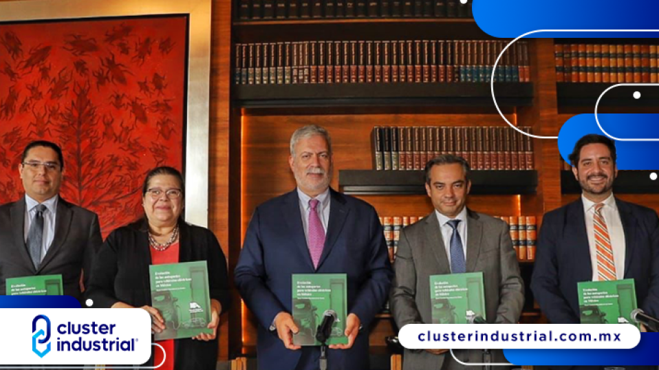 Cluster Industrial - INA presenta libro sobre evolución de las autopartes para vehículos eléctricos en México