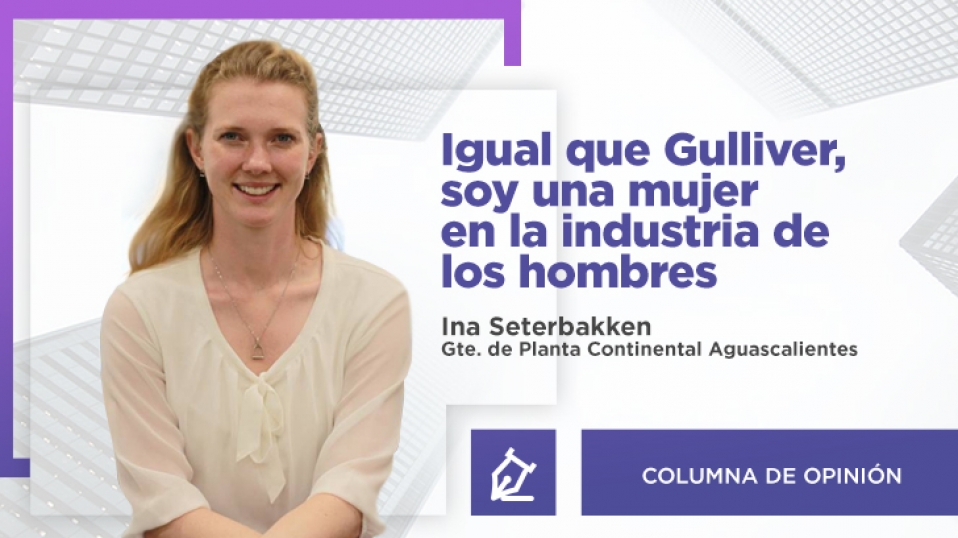 Cluster Industrial - Igual que Gulliver, soy una mujer en la industria de los hombres: Ina Seterbakken