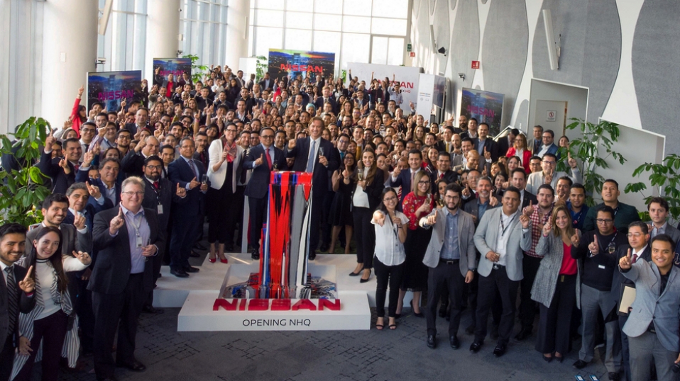 Cluster Industrial - Inaugura Nissan Mexicana nuevas oficinas corporativas en CDMX