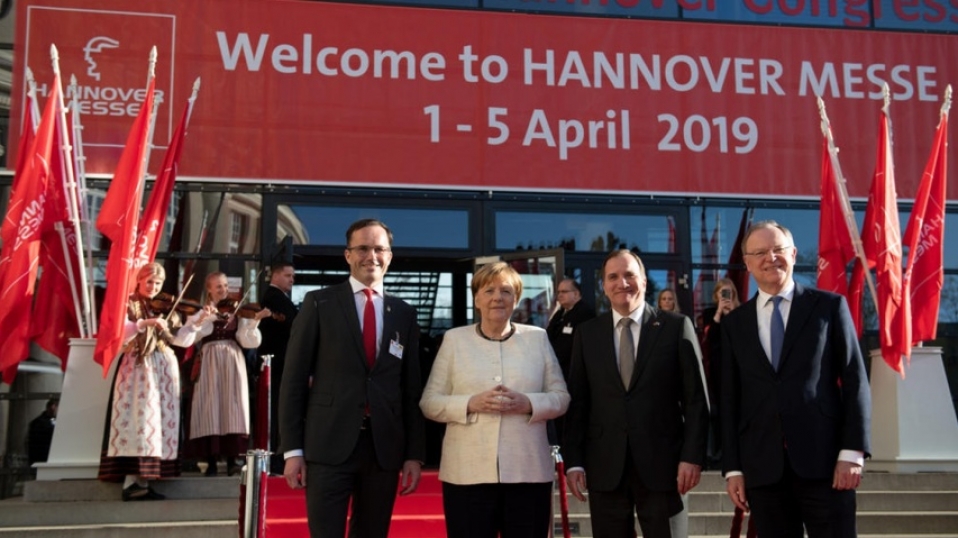 Cluster Industrial - Inauguran Feria Hannover Messe 2019