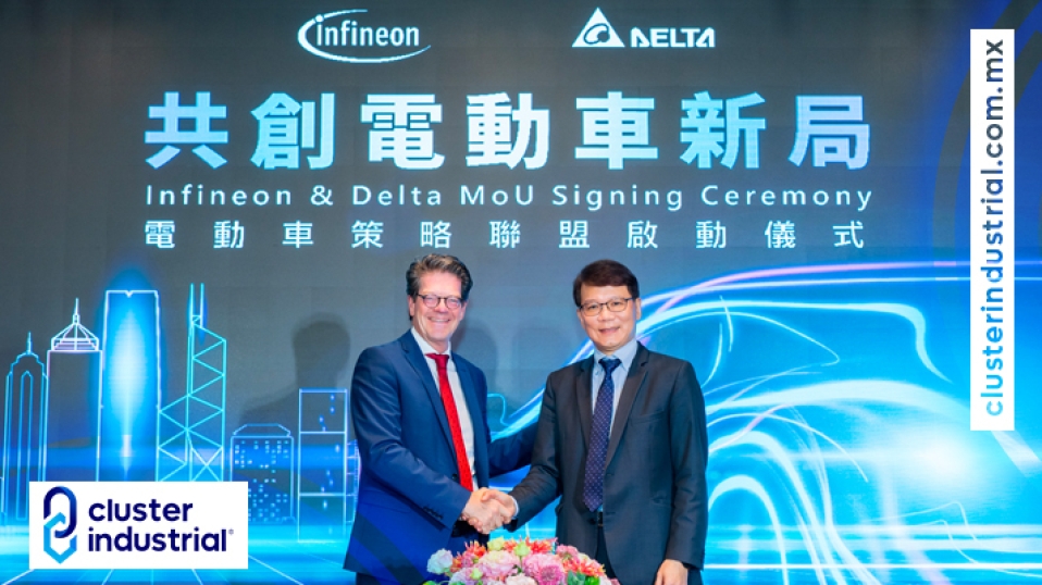 Cluster Industrial - Infineon y Delta Electronics colaborarán para impulsar electromovilidad