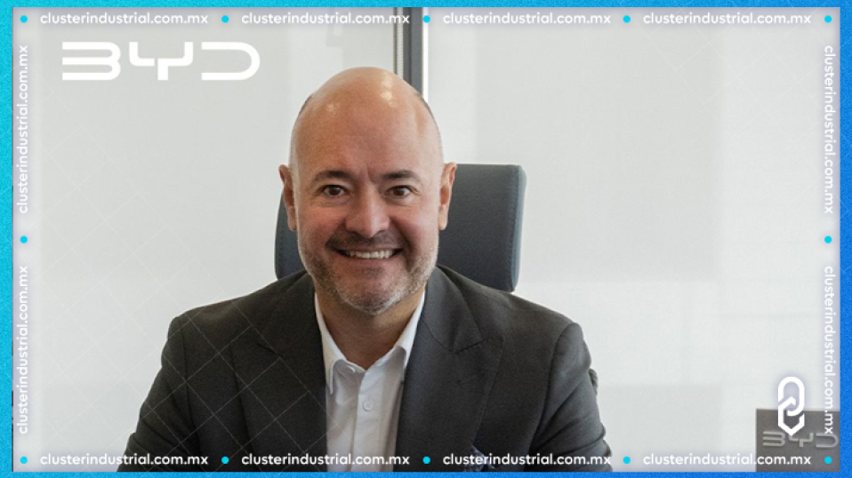 Cluster Industrial - Jorge Vallejo, nuevo Director General de BYD Auto México