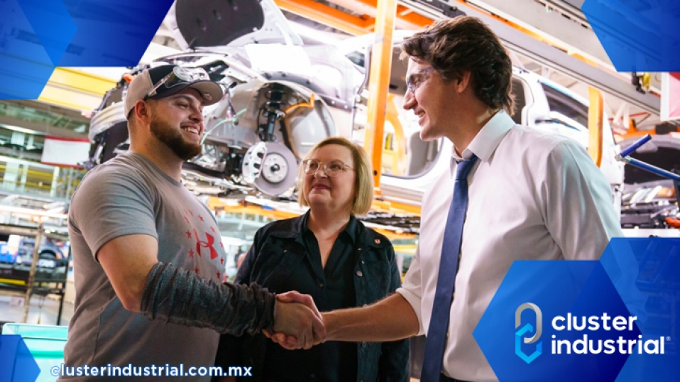 Cluster Industrial - Justin Trudeau visita planta de Stellantis en Canadá