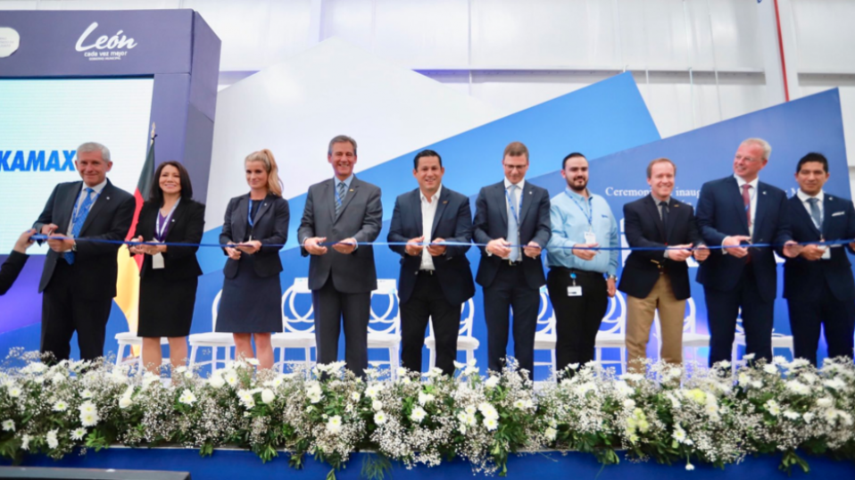 Cluster Industrial - KAMAX inaugura su primera planta en México