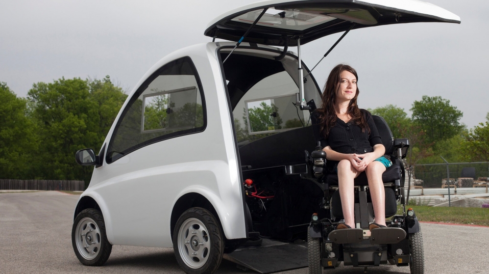 Cluster Industrial - Kenguru: el monoplaza eléctrico para personas en silla de ruedas