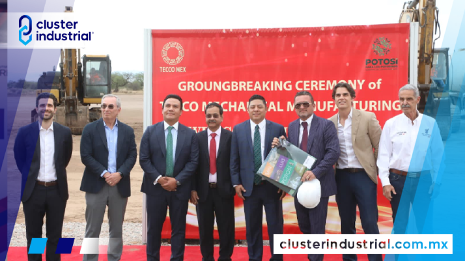 Cluster Industrial - La empresa china Tecco invierte 42 MDD en su nueva planta de San Luis Potosí