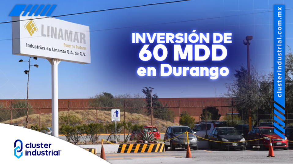 Cluster Industrial - Linamar anuncia inversión de 60 MDD para apoyar en la producción de vehículos eléctricos en Durango