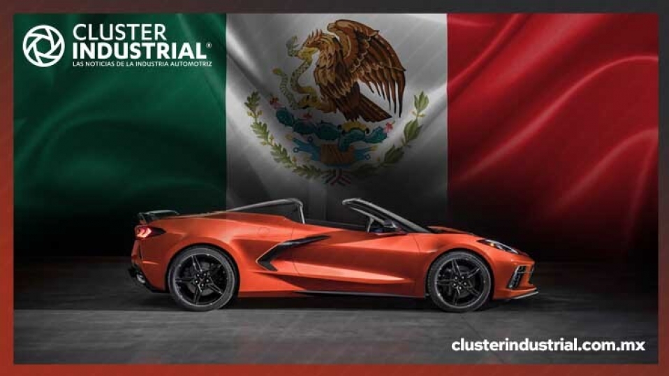 Cluster Industrial - Llega a México Corvette convertible 2021