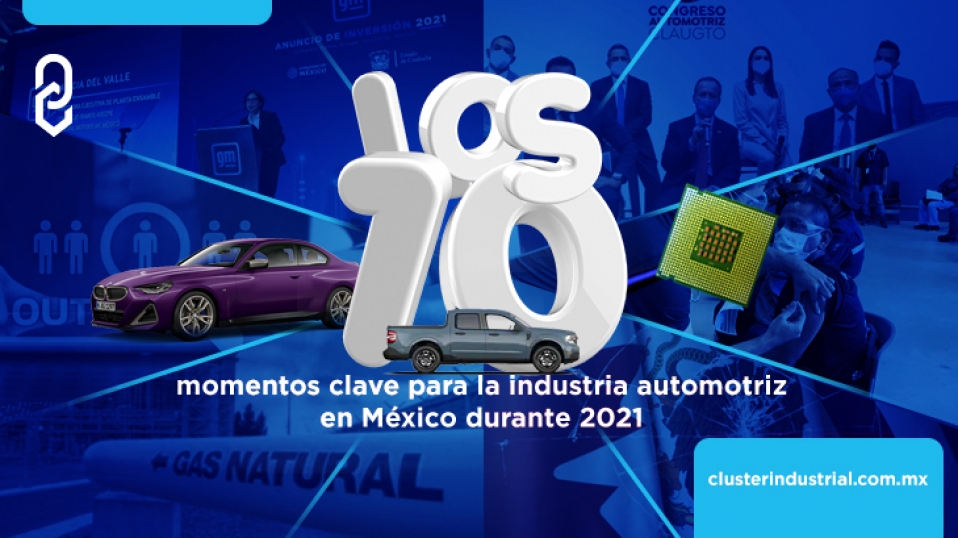 Cluster Industrial - Los 10 momentos clave para la industria automotriz en México durante 2021