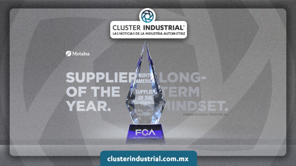Cluster Industrial - METALSA gana premio al Proveedor del Año de FCA
