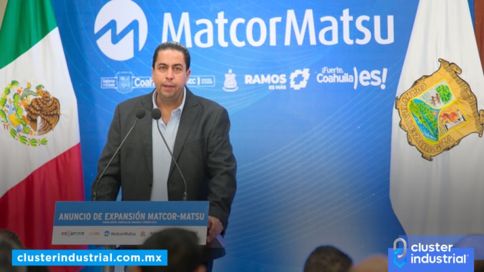 Cluster Industrial - Matcor Matsu invierte 10.4 millones de dólares para expansión en Ramos Arizpe