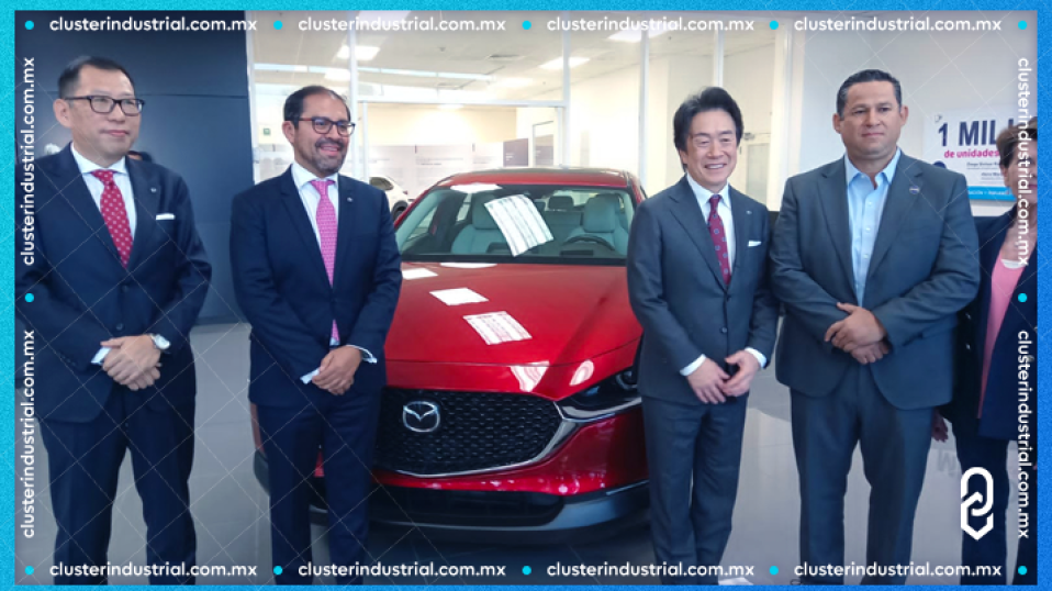 Cluster Industrial - Mazda celebra una década de éxito en su Planta de Manufactura en Salamanca