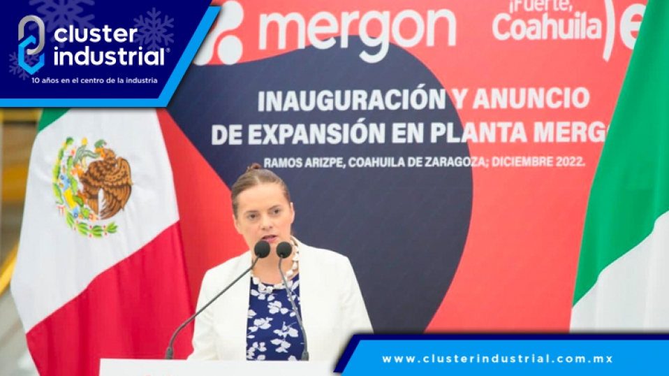 Cluster Industrial - Mergon inaugura planta con inversión de 15 MDD en Coahuila