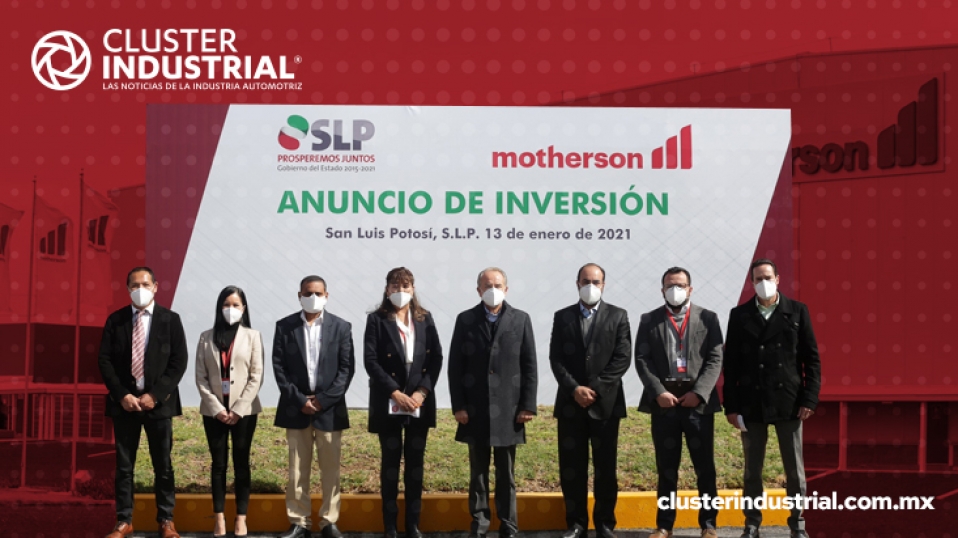 Cluster Industrial - Motherson invierte 32 MDD en nueva línea de producción en San Luis Potosí