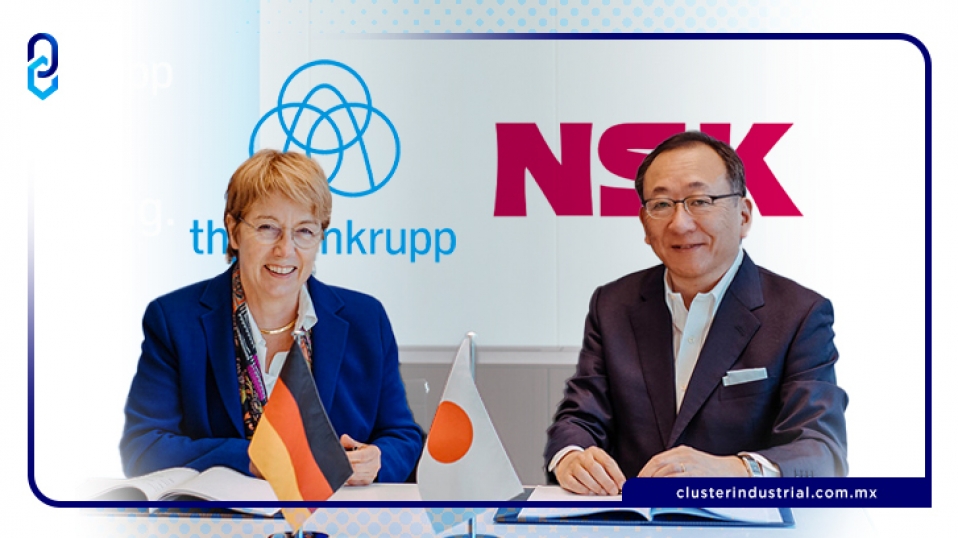 Cluster Industrial - NSK y thyssenkrupp analizan formar una empresa conjunta