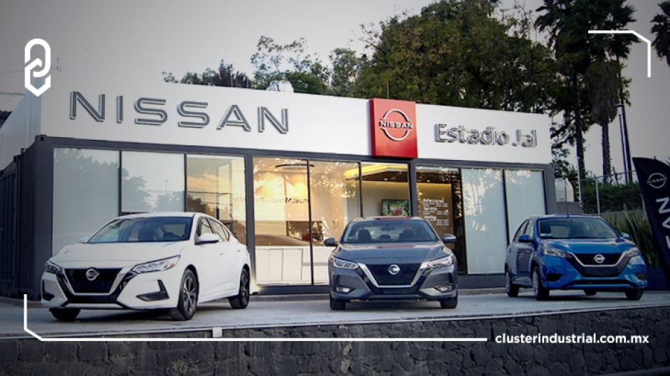 Cluster Industrial - Nissan Mexicana presenta formato de showroom temporal Pop-Up, único en el país