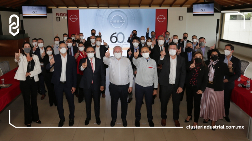 Cluster Industrial - Nissan Mexicana recibió al Chairperson para las Américas en su 60 aniversario en el país