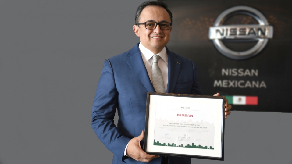 Cluster Industrial - Nissan Mexicana reconocida como la mejor marca en responsabilidad y gobierno corporativo