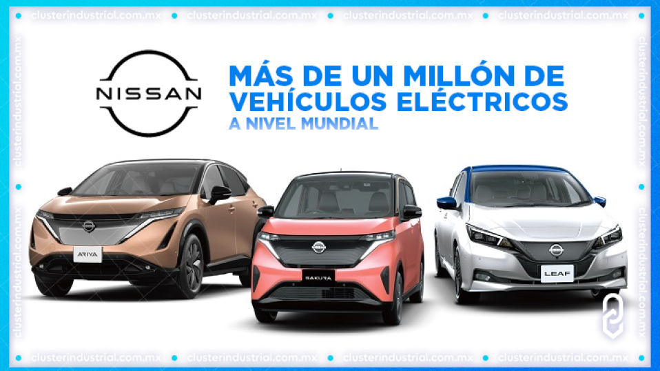 Cluster Industrial - Nissan celebra la venta de más de un millón de vehículos eléctricos a nivel mundial