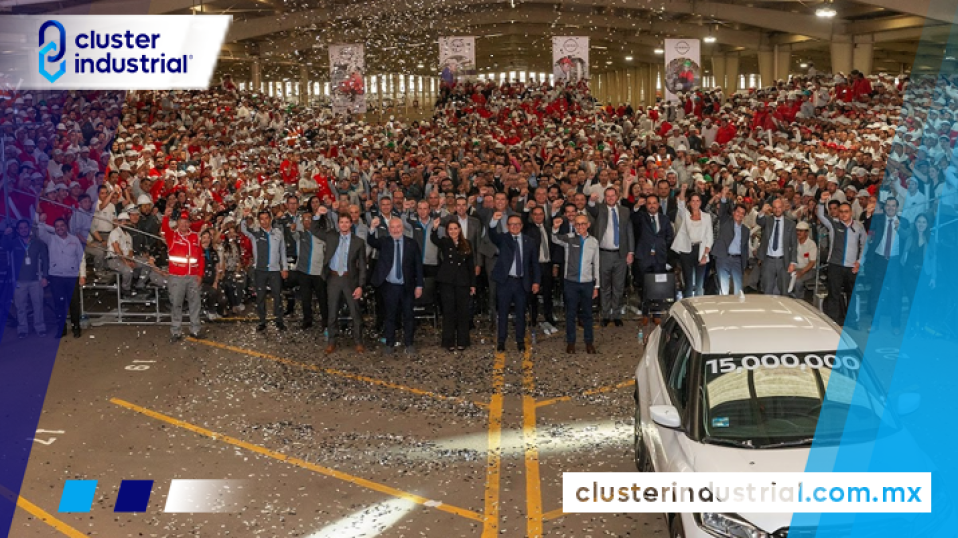 Cluster Industrial - Nissan ha producido 15 millones de vehículos en México