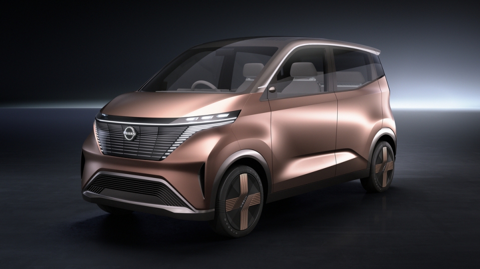 Cluster Industrial - Nissan presenta su nuevo concepto de auto eléctrico urbano, el IMk