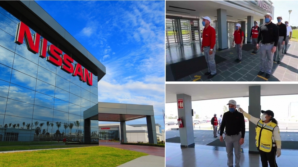 Cluster Industrial - Nissan reanuda gradualmente la producción de sus plantas en México