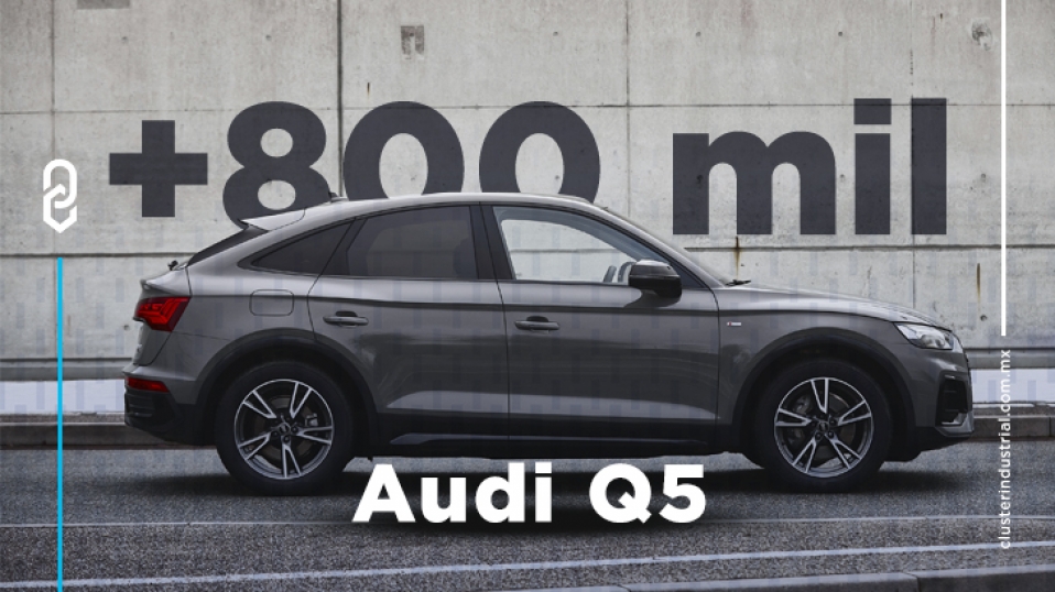 Cluster Industrial - ¡Nuevo hito de Audi México! Celebra producción de +800 mil Audi Q5