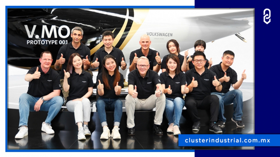 Cluster Industrial - ¡Nuevo hito de Volkswagen Group China! lanza prototipo de vehículo aéreo tripulado