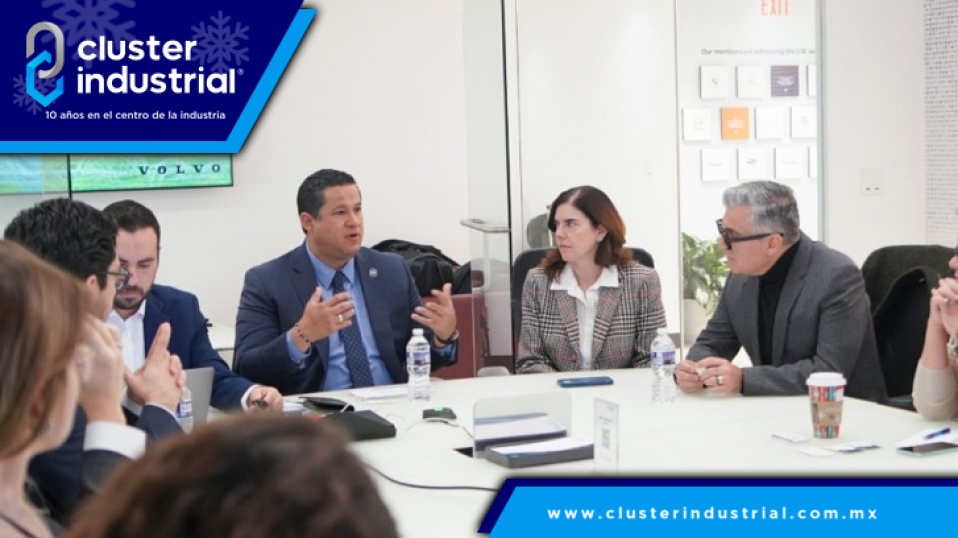 Cluster Industrial - Ofrece Gobernador en Washington posibilidades de inversión en Guanajuato