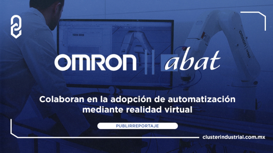 Cluster Industrial - Omron Automation y abat colaboran en la adopción de automatización mediante realidad virtual