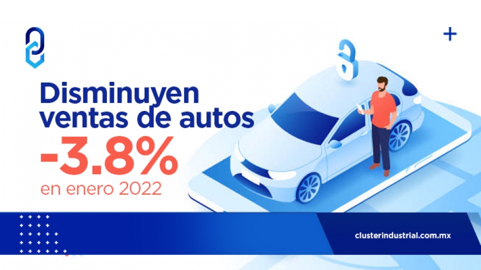 Cluster Industrial - Pega cuesta de enero a industria automotriz: ventas bajan 3.8% según INEGI