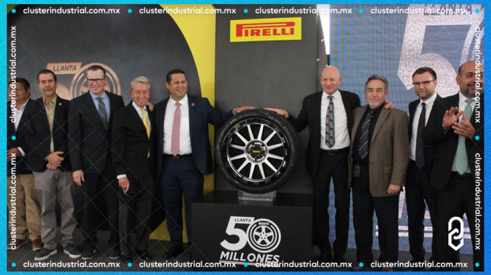 Cluster Industrial - Pirelli celebra la producción de 50 millones de neumáticos e inaugura un centro de entrenamiento