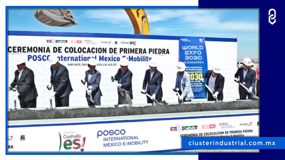 Cluster Industrial - Posco International invierte 123 MDD en Ramos Arizpe para fabricar motores eléctricos