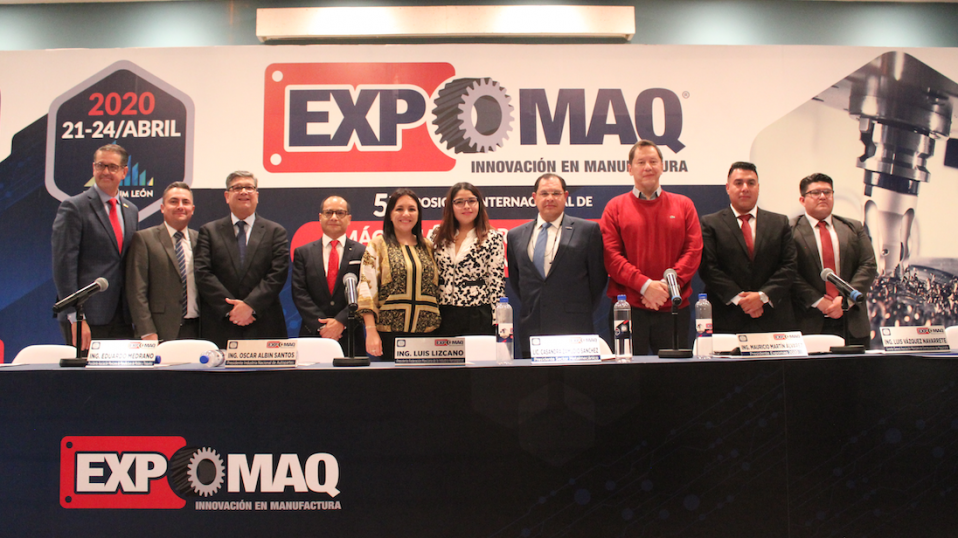 Cluster Industrial - Presentan 5ª Edición ExpoMaq 2020 a realizarse en León, Guanajuato