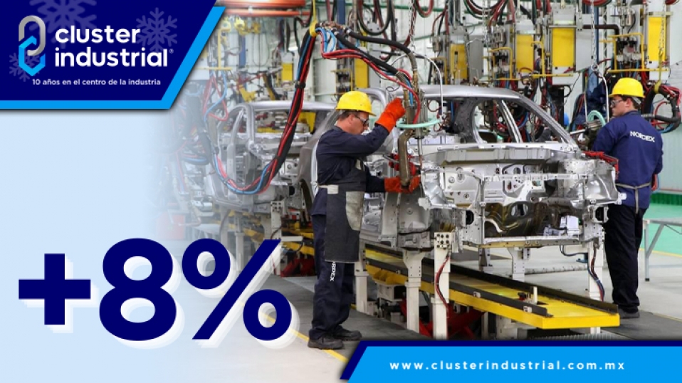 Cluster Industrial - Producción de autos en México superó 3 millones de unidades en noviembre; crece 8%