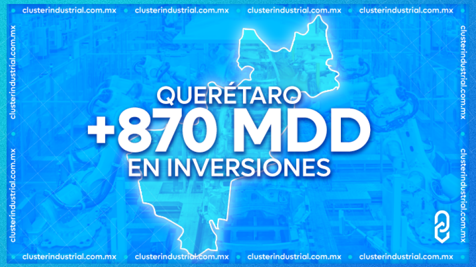 Cluster Industrial - Querétaro acumuló más de 870 MDD en inversiones automotrices durante 2023