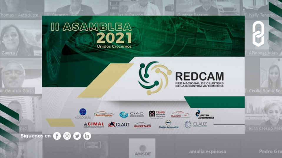 Cluster Industrial - REDCAM realiza su II Asamblea Anual 2021