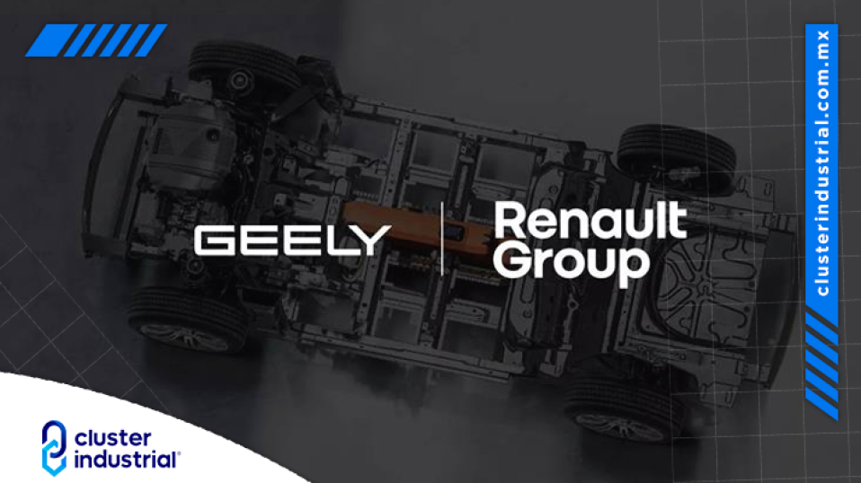 Cluster Industrial - Renault y Geely se asocian para crear nueva compañía Tier 1 de powertrain