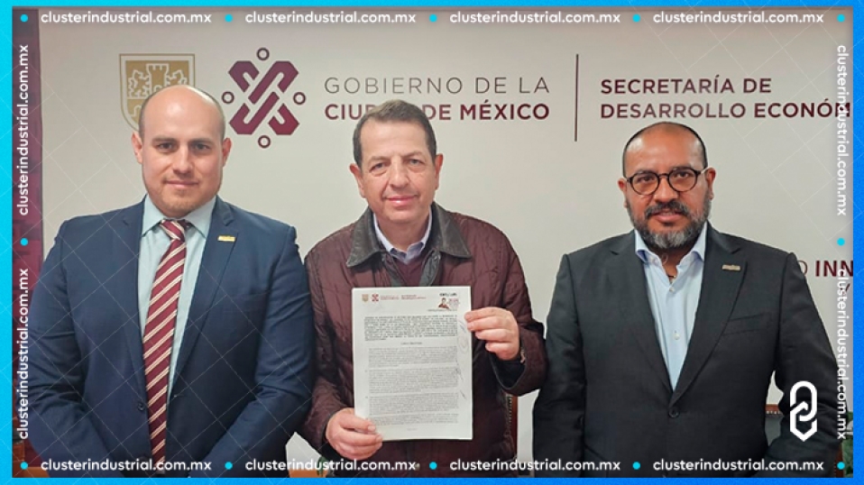 Cluster Industrial - SEDECO de CDMX y Canalum firman convenio para impulsar Economía Circular