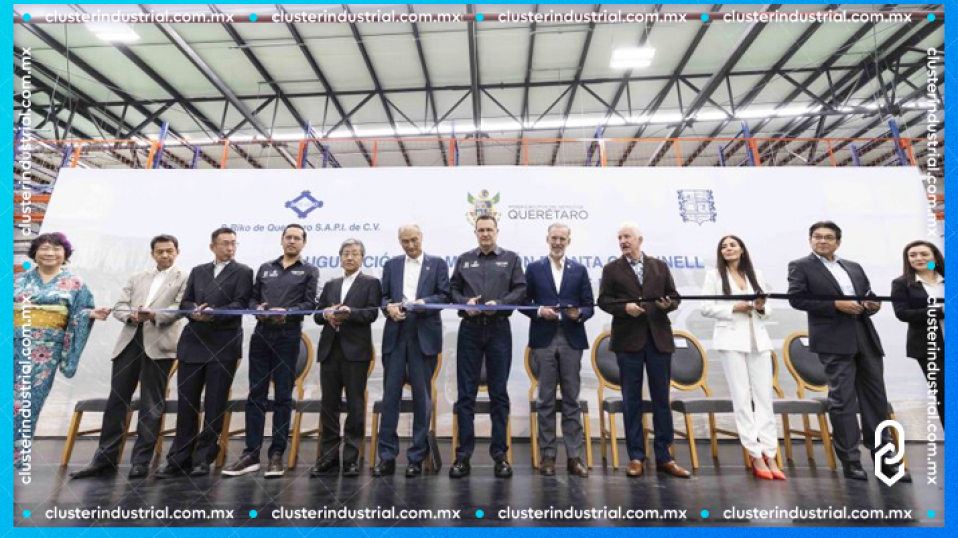 Cluster Industrial - S-Riko invierte 17.8 MDD y genera 200 empleos en Querétaro