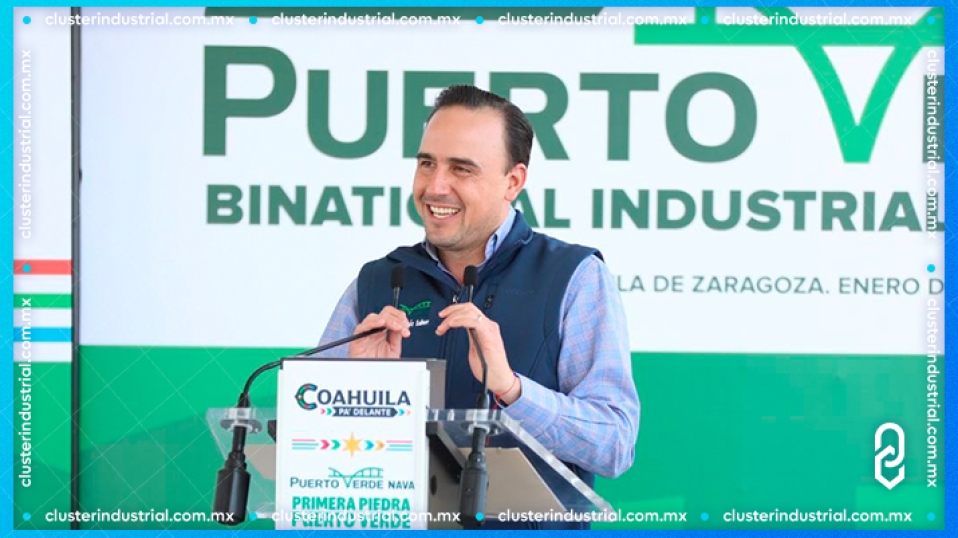 Cluster Industrial - Se coloca la primera piedra del Parque Industrial Puerto Verde con una inversión de 604 MDD