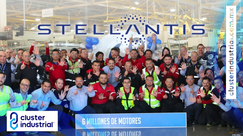Cluster Industrial - Stellantis México produce 6 millones de motores Pentastar en planta Saltillo