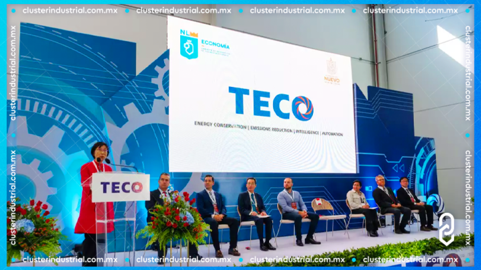 Cluster Industrial - Teco Electric & Machinery invierte 10 MDD en planta de motores en Nuevo León