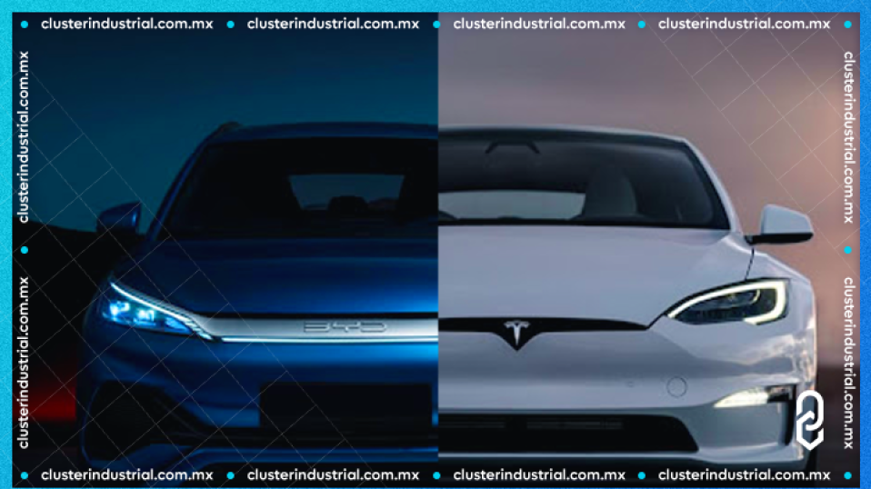 Cluster Industrial - Tesla y BYD acapararon el 35% del mercado mundial de vehículos eléctricos en 2023