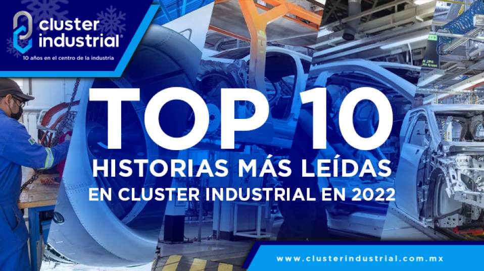 Cluster Industrial - Top 10: Las historias más leídas del 2022 en Cluster Industrial