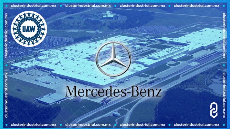 Cluster Industrial - UAW anuncia formalmente su iniciativa para sindicalizar planta de Mercedes-Benz en Alabama