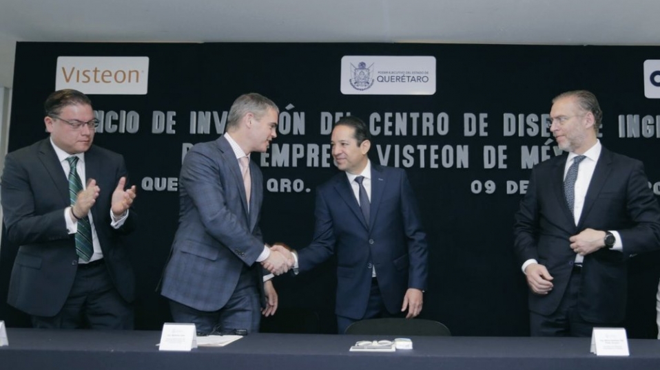 Cluster Industrial - VISTEON abrirá Centro de Investigación en Querétaro