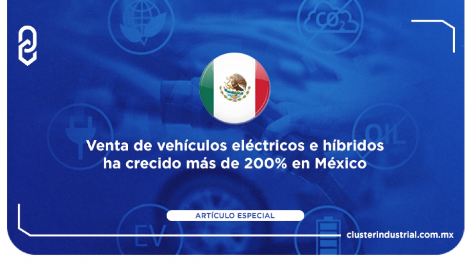 Cluster Industrial - Venta de vehículos eléctricos e híbridos ha crecido más de 200% en México
