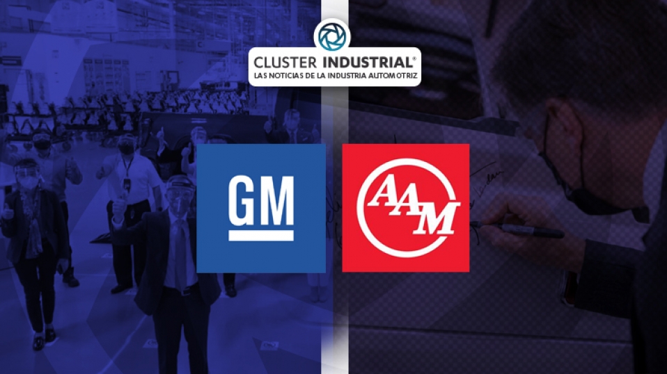 Cluster Industrial - Visitan planta de ensamble GM y American Axle en Guanajuato
